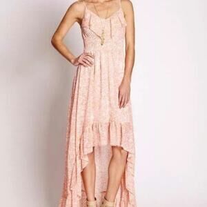 Guess High Low Leopard Camo Camouflage XXS Dress